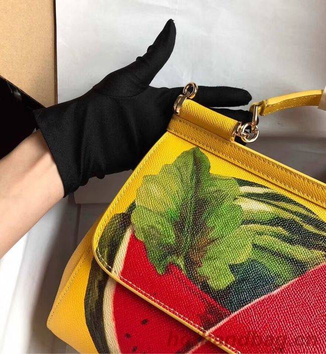 Dolce & Gabbana SICILY Bag Calfskin Leather 4136-21 Dolce & Gabbana SICILY Bag Calfskin Leather 4136-21