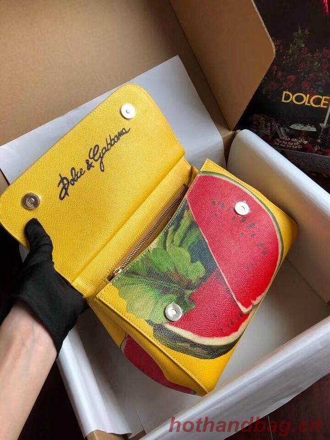 Dolce & Gabbana SICILY Bag Calfskin Leather 4136-21 Dolce & Gabbana SICILY Bag Calfskin Leather 4136-21