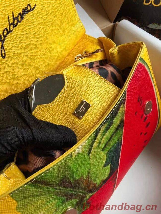 Dolce & Gabbana SICILY Bag Calfskin Leather 4136-21 Dolce & Gabbana SICILY Bag Calfskin Leather 4136-21