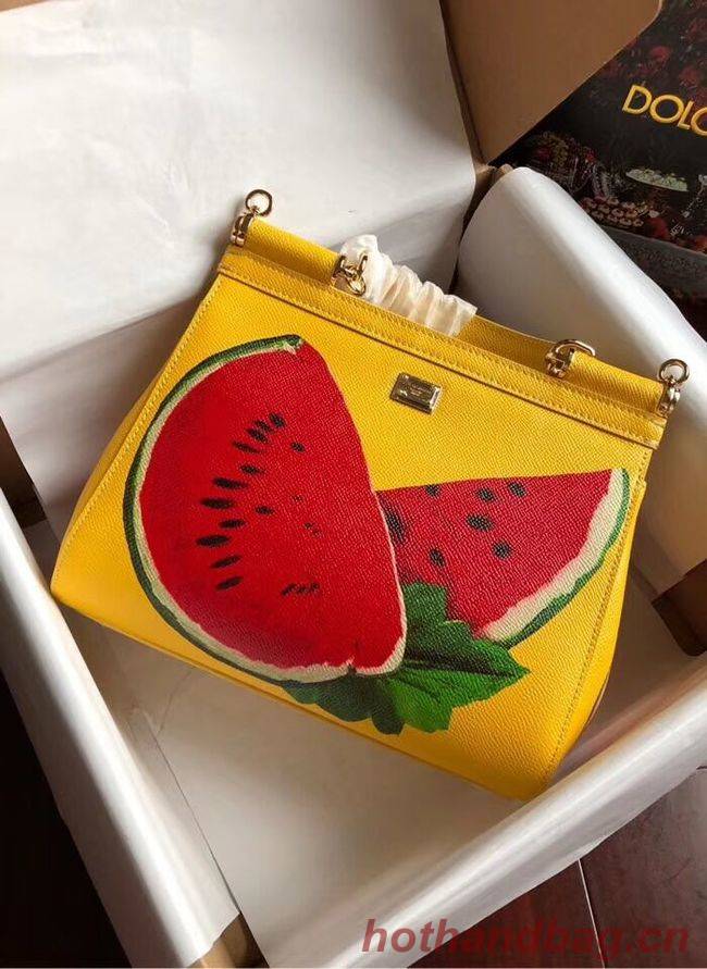 Dolce & Gabbana SICILY Bag Calfskin Leather 4136-21 Dolce & Gabbana SICILY Bag Calfskin Leather 4136-21