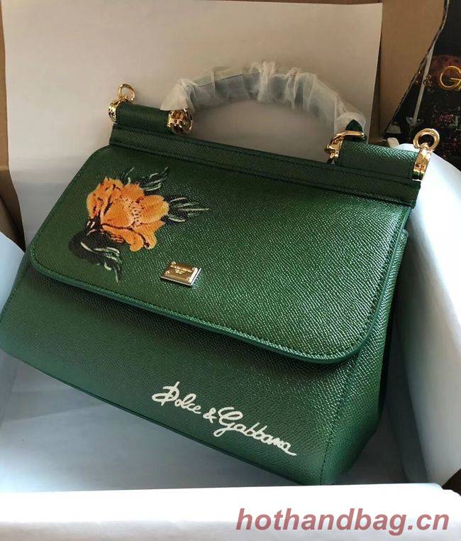 Dolce & Gabbana SICILY Bag Calfskin Leather 4136-23 Dolce & Gabbana SICILY Bag Calfskin Leather 4136-23