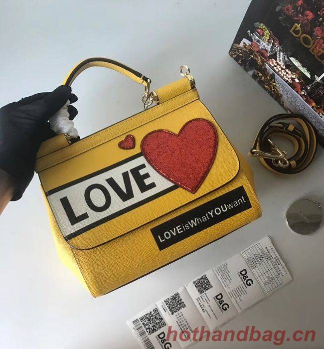 Dolce & Gabbana SICILY Bag Calfskin Leather 4136-26 Dolce & Gabbana SICILY Bag Calfskin Leather 4136-26