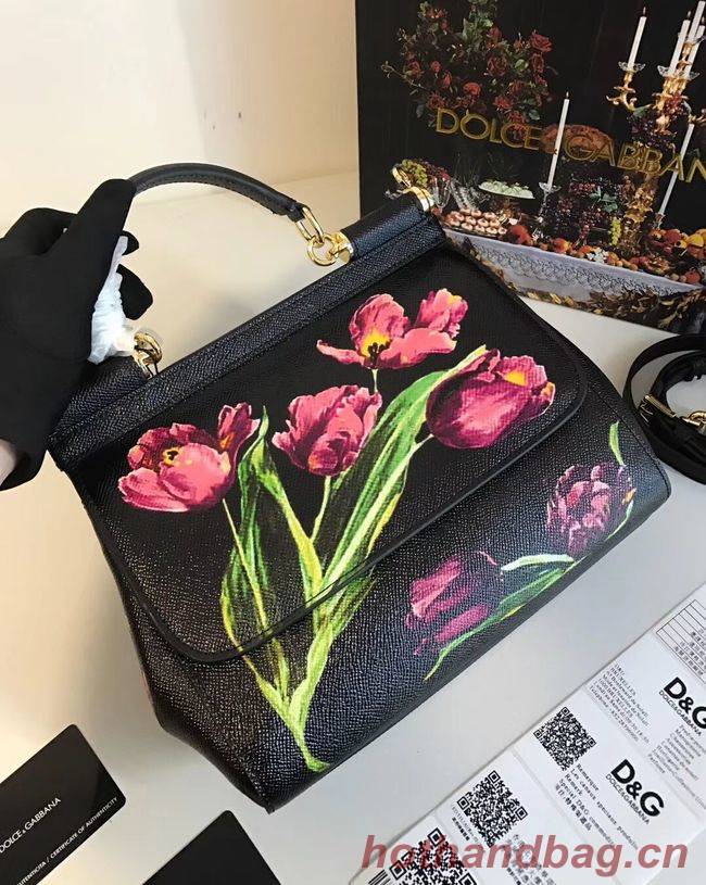 Dolce & Gabbana SICILY Bag Calfskin Leather 4136-27 Dolce & Gabbana SICILY Bag Calfskin Leather 4136-27