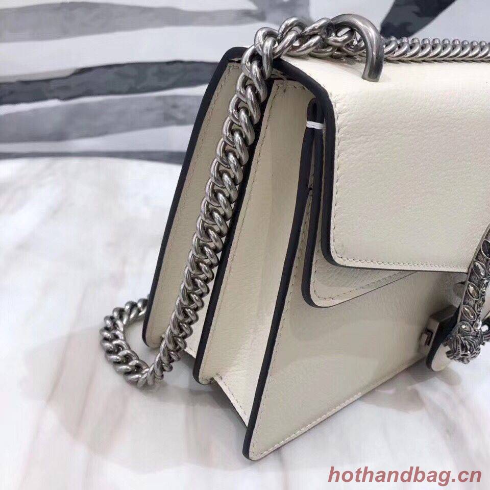 Gucci Dionysus Blooms Leather Shoulder Bag 400249 White Gucci Dionysus Blooms Leather Shoulder Bag 400249 White