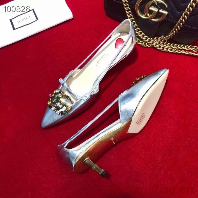 Gucci GG mid-heel pump GG1494BL-4 Gucci GG mid-heel pump GG1494BL-4