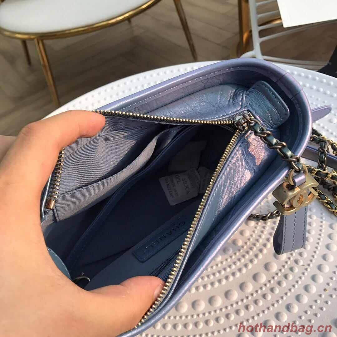 Chanel gabrielle small hobo bag A91810 blue Chanel gabrielle small hobo bag A91810 blue