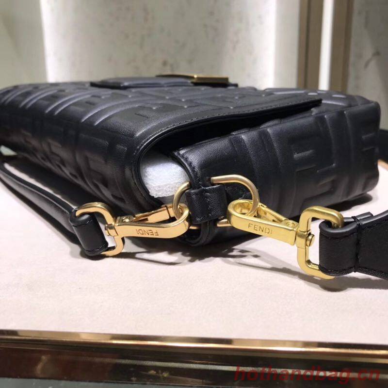 FENDI BAGUETTE large Shoulder Bag 8BR771A black FENDI BAGUETTE large Shoulder Bag 8BR771A black