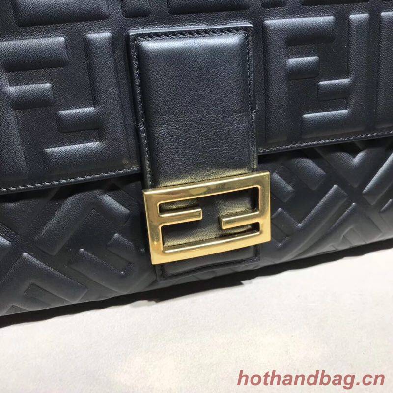 FENDI BAGUETTE large Shoulder Bag 8BR771A black FENDI BAGUETTE large Shoulder Bag 8BR771A black
