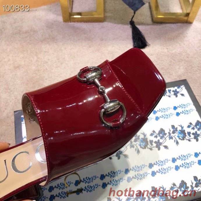 Gucci lady slippers GG1501BL-3 5CM height Gucci lady slippers GG1501BL-3 5CM height