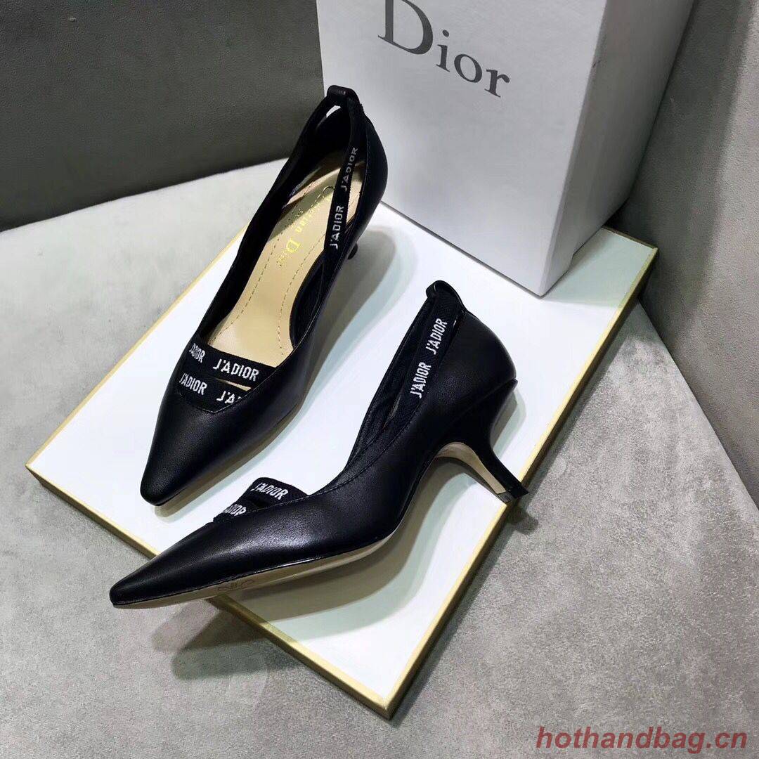 Dior Mid-heeled D80699 Shoes Black Dior Mid-heeled D80699 Shoes Black