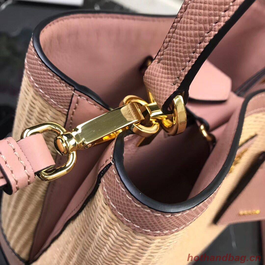 Prada Double Medium bag 1BA210 Pink Prada Double Medium bag 1BA210 Pink