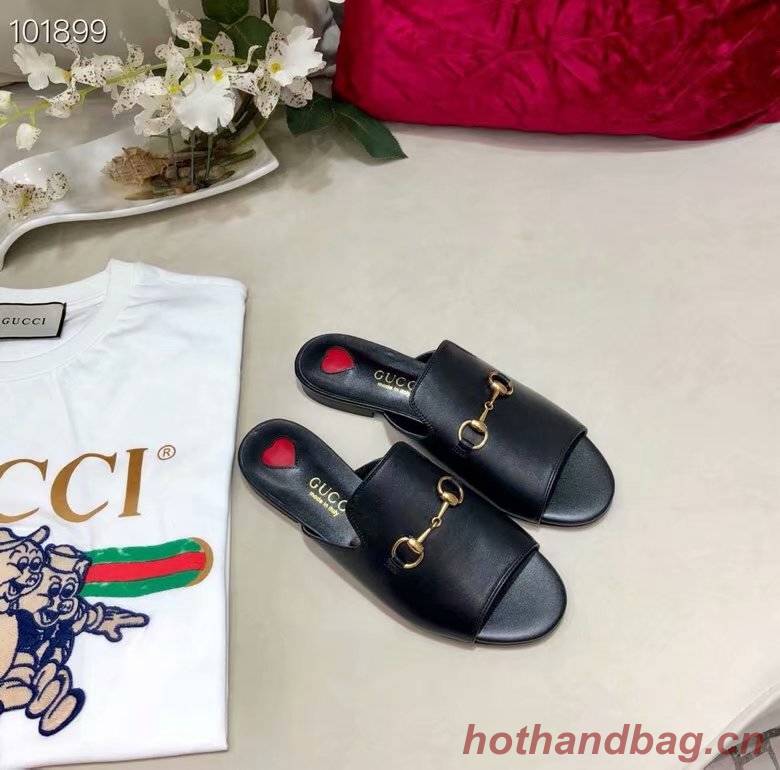 Gucci Leather slipper GG1535BL-2 Gucci Leather slipper GG1535BL-2
