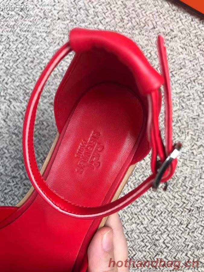 Hermes lady leather Sandals HO844OMF-3 Hermes lady leather Sandals HO844OMF-3