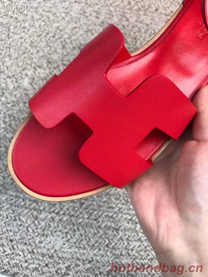 Hermes lady leather Sandals HO844OMF-3 Hermes lady leather Sandals HO844OMF-3
