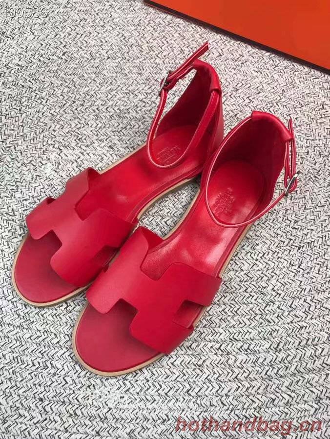 Hermes lady leather Sandals HO844OMF-3 Hermes lady leather Sandals HO844OMF-3