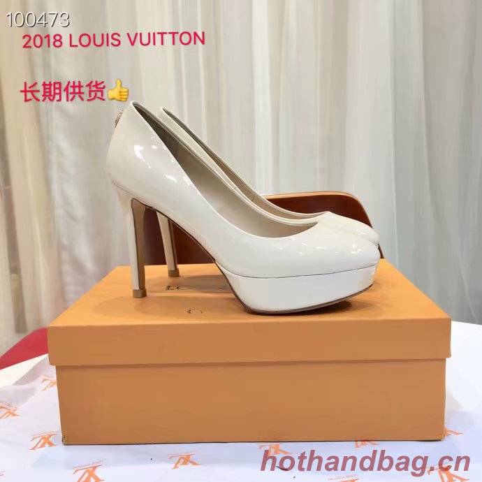 Louis Vuitton lady leather Shoes LV954SY-3 10.5CM height Louis Vuitton lady leather Shoes LV954SY-3 10.5CM height