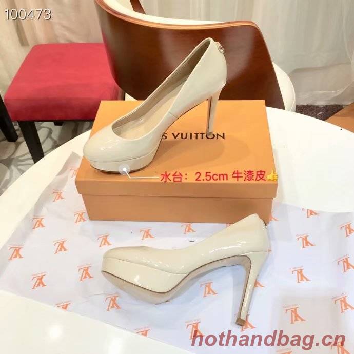 Louis Vuitton lady leather Shoes LV954SY-3 10.5CM height Louis Vuitton lady leather Shoes LV954SY-3 10.5CM height