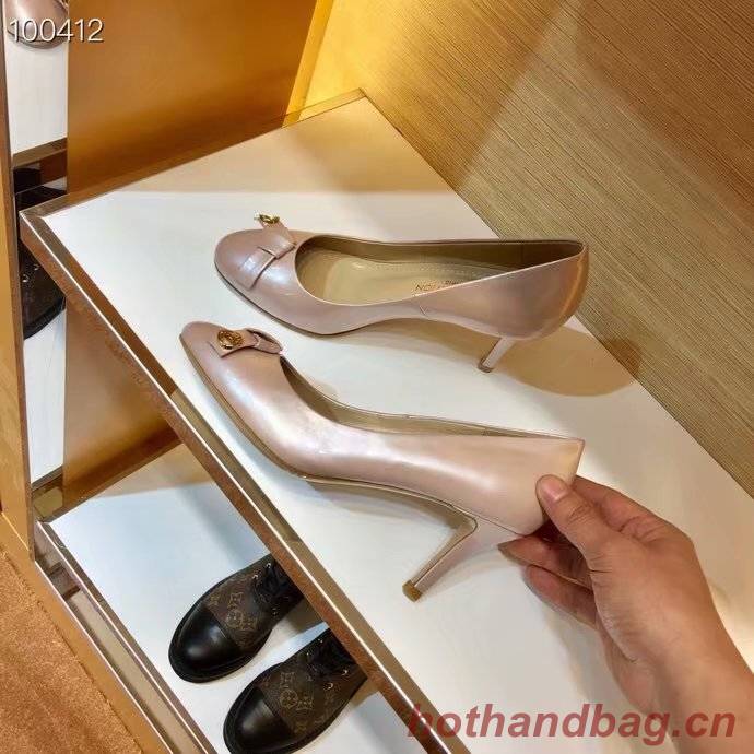 Louis Vuitton lady leather Sandals LV957SY-1 7CM height Louis Vuitton lady leather Sandals LV957SY-1 7CM height