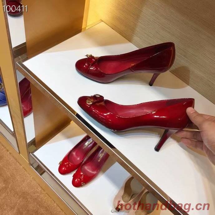 Louis Vuitton lady leather Sandals LV957SY-2 7CM height Louis Vuitton lady leather Sandals LV957SY-2 7CM height