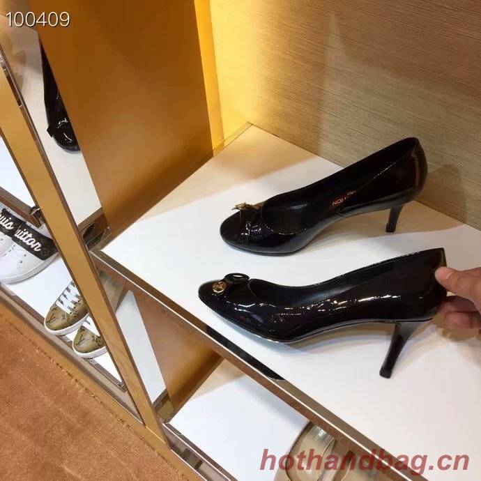 Louis Vuitton lady leather Sandals LV957SY-4 7CM height Louis Vuitton lady leather Sandals LV957SY-4 7CM height