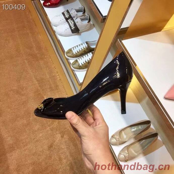 Louis Vuitton lady leather Sandals LV957SY-4 7CM height Louis Vuitton lady leather Sandals LV957SY-4 7CM height