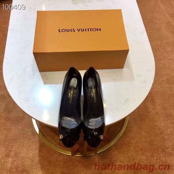Louis Vuitton lady leather Sandals LV957SY-4 7CM height Louis Vuitton lady leather Sandals LV957SY-4 7CM height