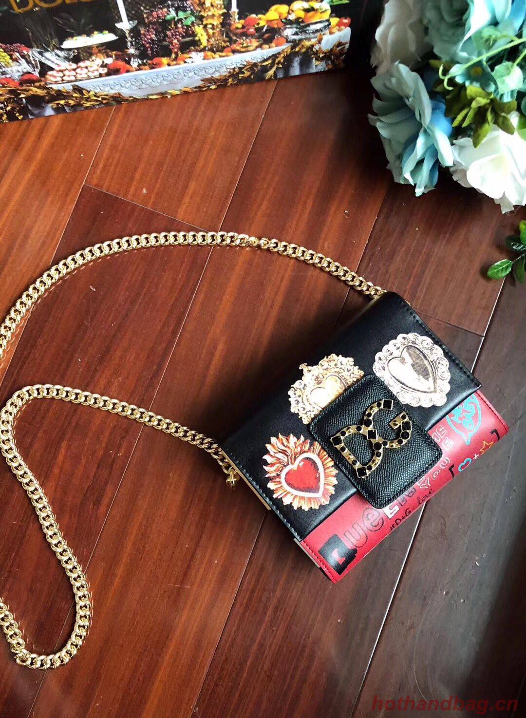 Dolce & Gabbana Original Leather Shoulder Bag BB6318 Dolce & Gabbana Original Leather Shoulder Bag BB6318