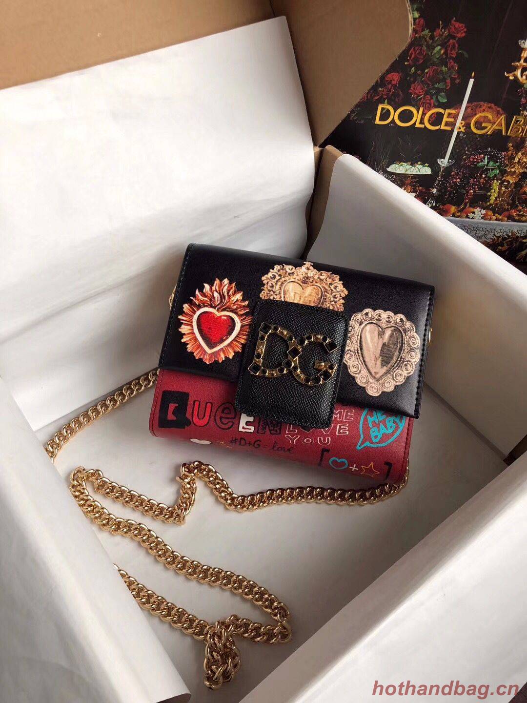 Dolce & Gabbana Original Leather Shoulder Bag BB6318 Dolce & Gabbana Original Leather Shoulder Bag BB6318