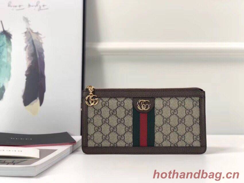 Gucci print GG Supreme pouch 524291 Gucci print GG Supreme pouch 524291