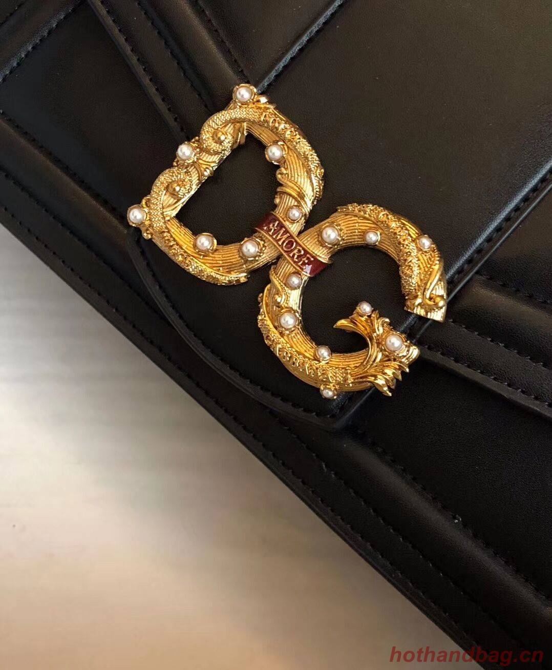 Dolce & Gabbana Origianl Leather Bag 4916 Black Dolce & Gabbana Origianl Leather Bag 4916 Black