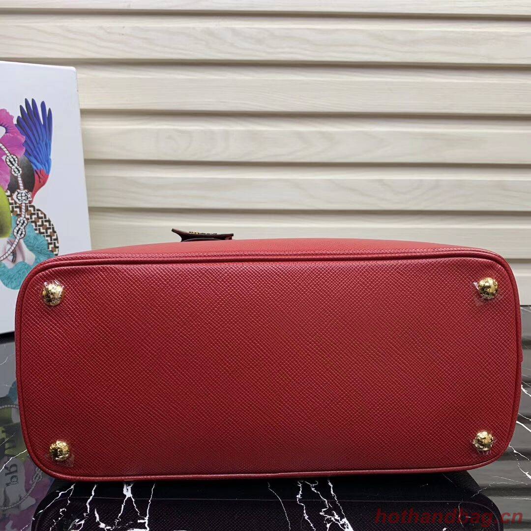 Prada Galleria Saffiano Leather Bag 1BA232 Red Prada Galleria Saffiano Leather Bag 1BA232 Red