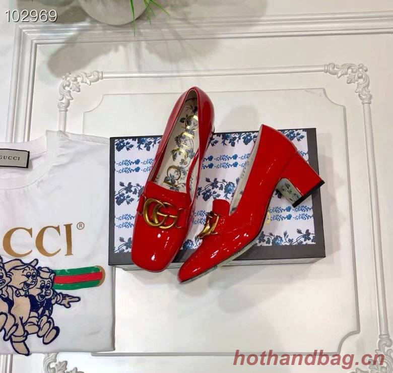 Gucci 5.5CM High Heels Shoes GG1562BL-1 Gucci 5.5CM High Heels Shoes GG1562BL-1