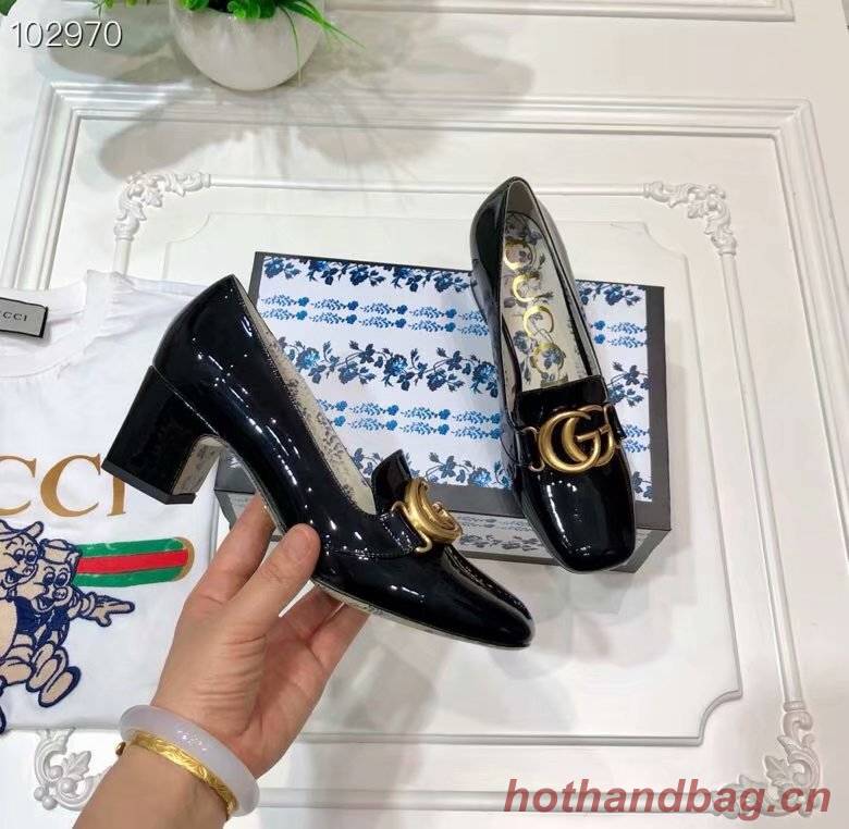 Gucci 5.5CM High Heels Shoes GG1562BL-2 Gucci 5.5CM High Heels Shoes GG1562BL-2