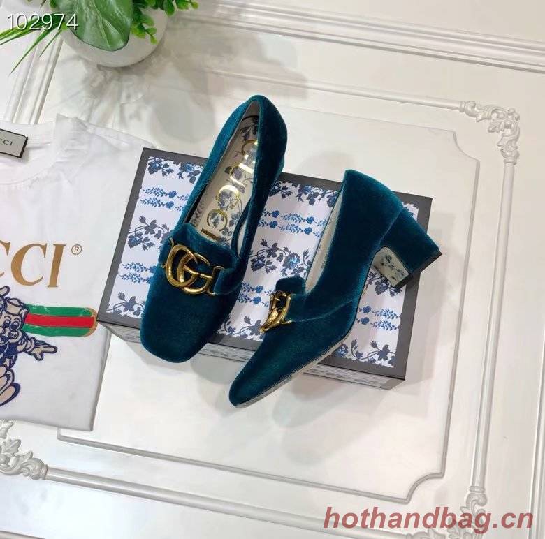 Gucci 5.5CM High Heels Shoes GG1562BL-3 Gucci 5.5CM High Heels Shoes GG1562BL-3