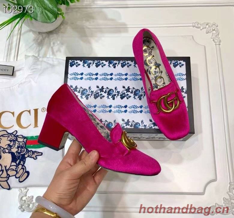 Gucci 5.5CM High Heels Shoes GG1562BL-4 Gucci 5.5CM High Heels Shoes GG1562BL-4