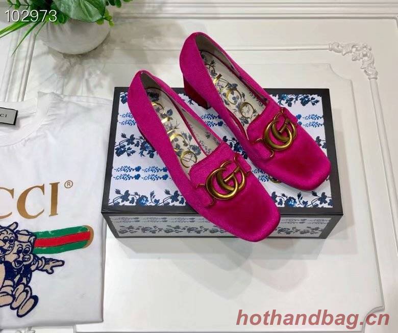 Gucci 5.5CM High Heels Shoes GG1562BL-4 Gucci 5.5CM High Heels Shoes GG1562BL-4