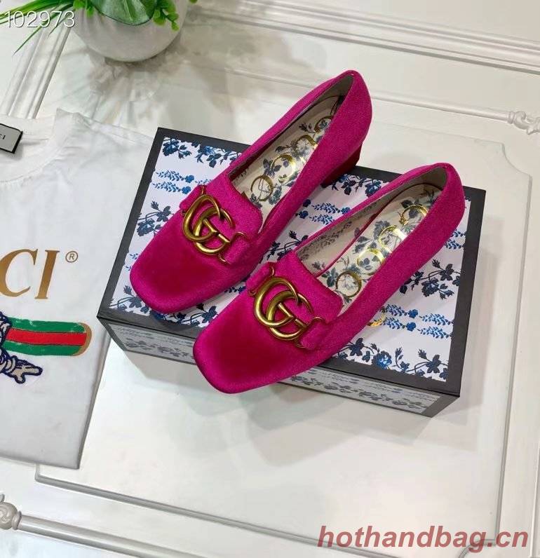 Gucci 5.5CM High Heels Shoes GG1562BL-4 Gucci 5.5CM High Heels Shoes GG1562BL-4