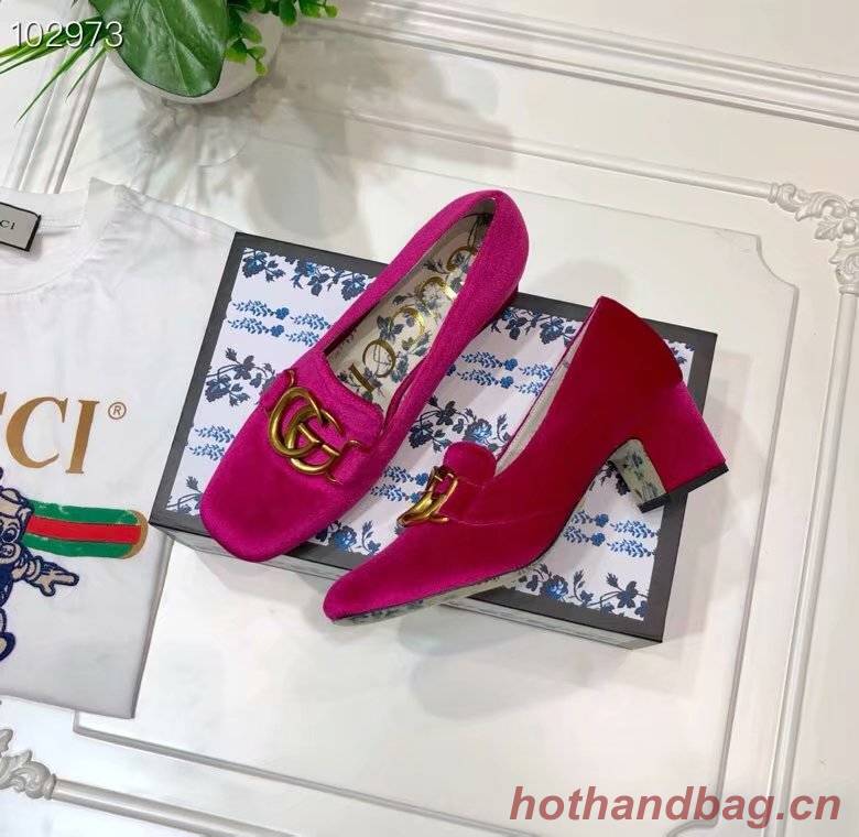 Gucci 5.5CM High Heels Shoes GG1562BL-4 Gucci 5.5CM High Heels Shoes GG1562BL-4