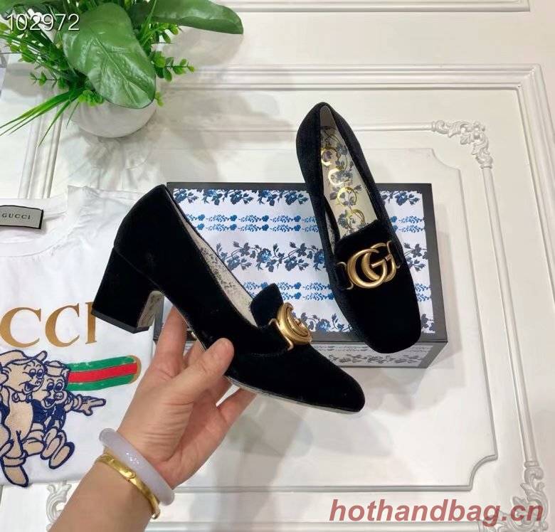 Gucci 5.5CM High Heels Shoes GG1562BL-5 Gucci 5.5CM High Heels Shoes GG1562BL-5