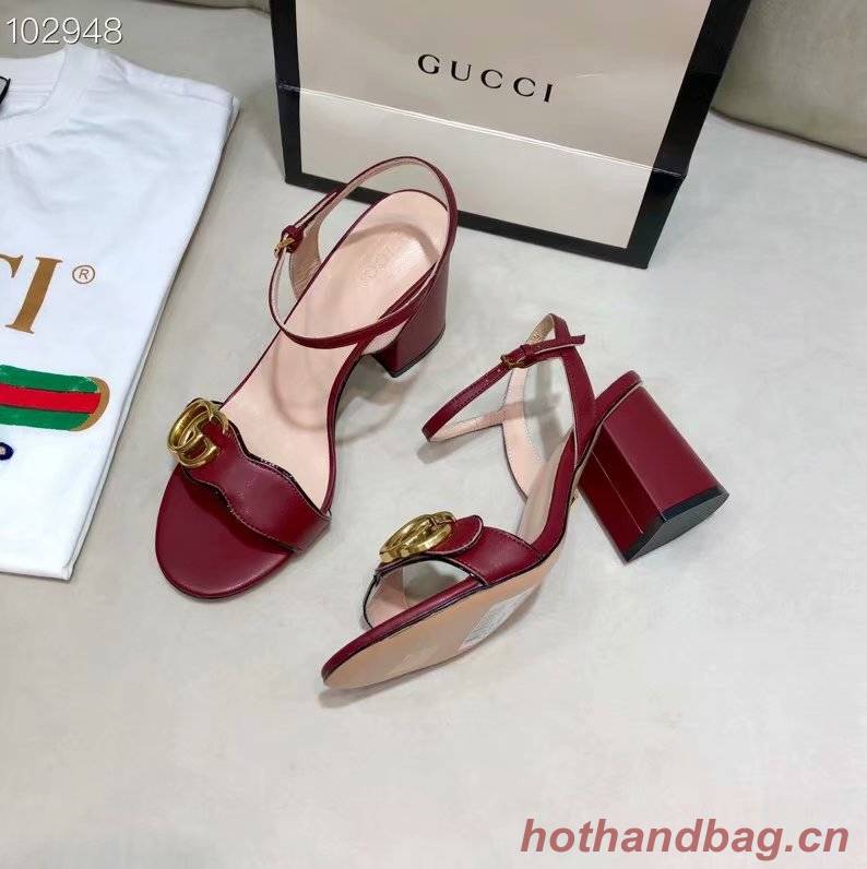 Gucci 7CM High Heels Shoes GG1557BL-5 Gucci 7CM High Heels Shoes GG1557BL-5