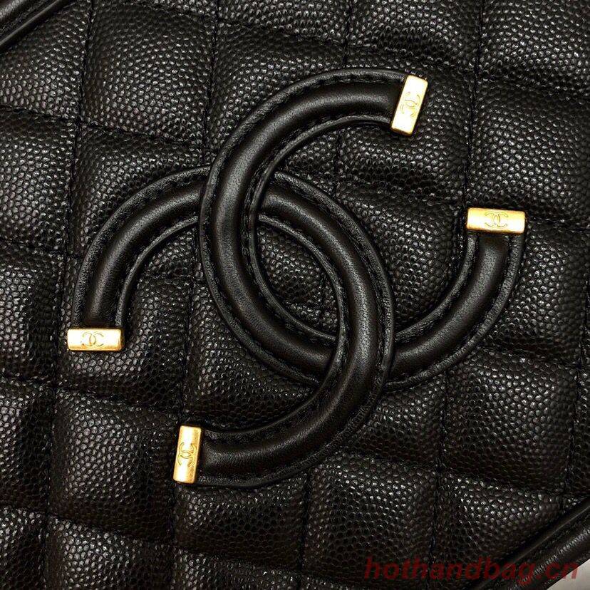 Chanel Cosmetic Bag A93343 black Chanel Cosmetic Bag A93343 black