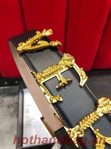 Versace Leather Belt VS7488 Black Versace Leather Belt VS7488 Black