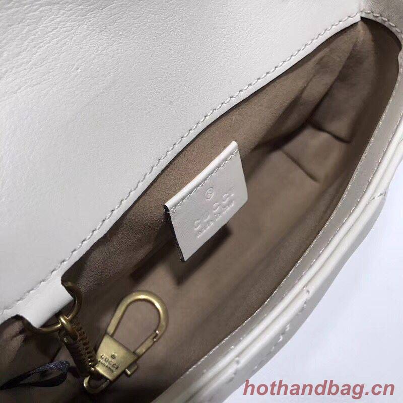 Gucci GG Marmont super mini bag 574969 white Gucci GG Marmont super mini bag 574969 white