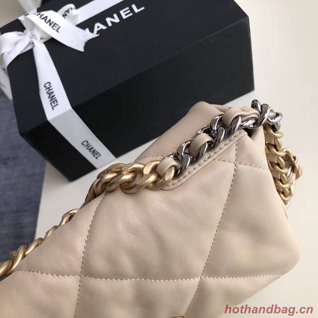 Chanel 19 flap bag AS1160 Cream Chanel 19 flap bag AS1160 Cream