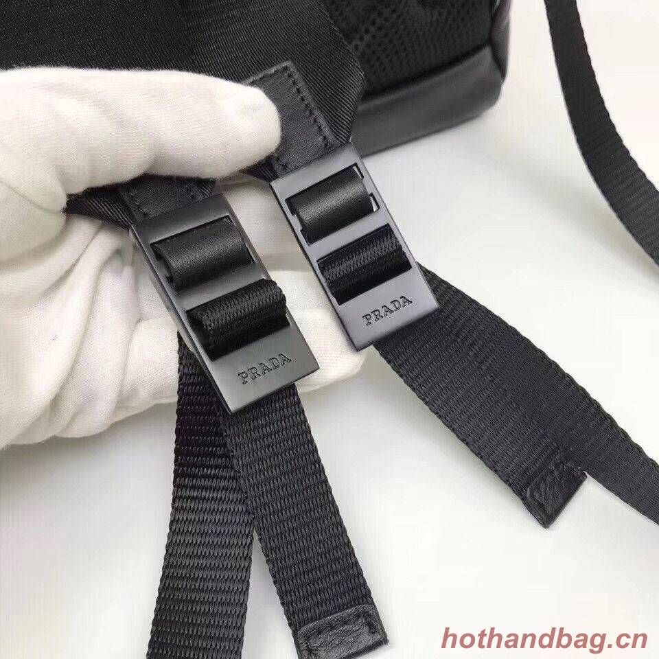 Prada Original Calfskin Leather Backpack Bag 2VZ066 Black Prada Original Calfskin Leather Backpack Bag 2VZ066 Black