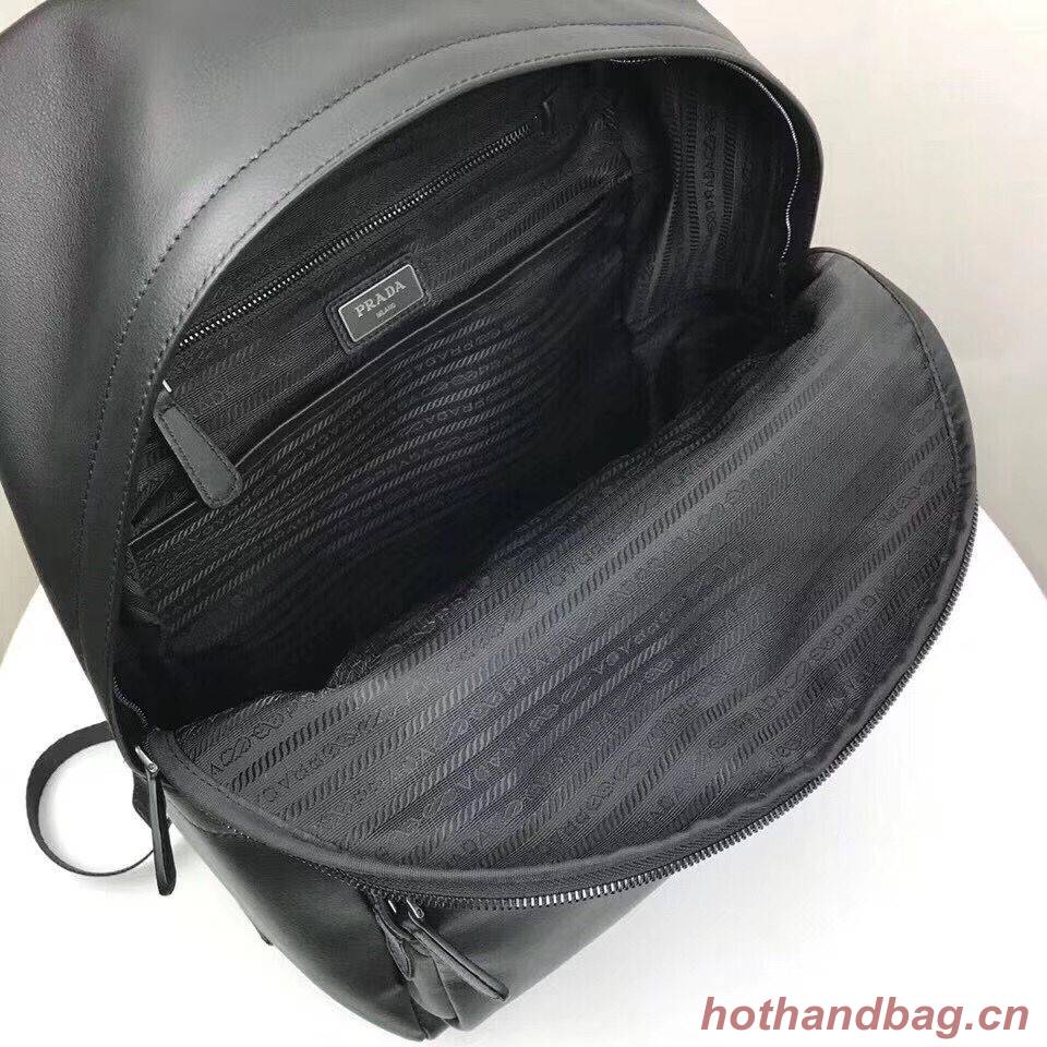 Prada Original Calfskin Leather Backpack Bag 2VZ066 Black Prada Original Calfskin Leather Backpack Bag 2VZ066 Black