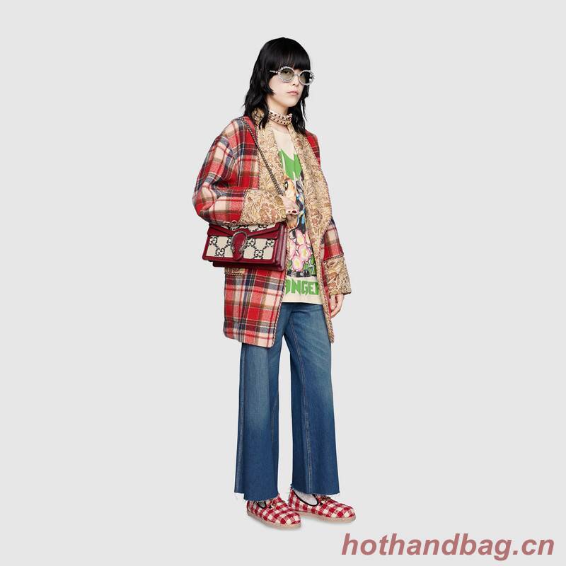 Gucci Dionysus GG Original tweed Shoulder Bag 400249 white Gucci Dionysus GG Original tweed Shoulder Bag 400249 white