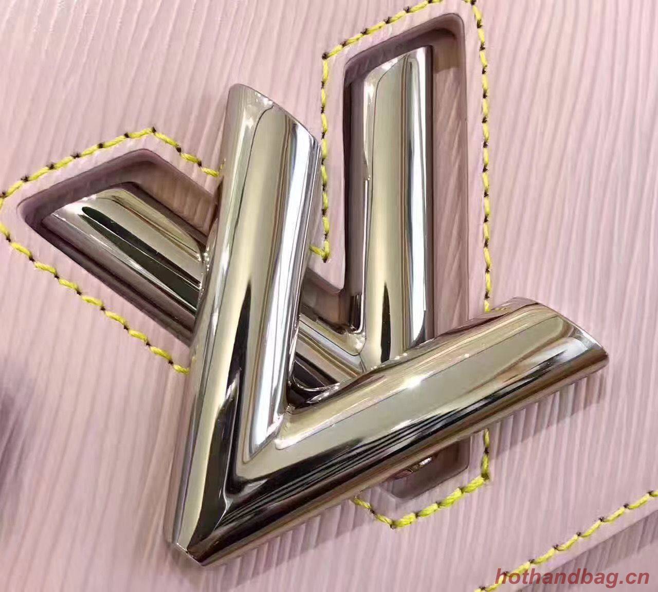 Louis Vuitton Original Epi Leather Twist MM M50380 Pink Louis Vuitton Original Epi Leather Twist MM M50380 Pink