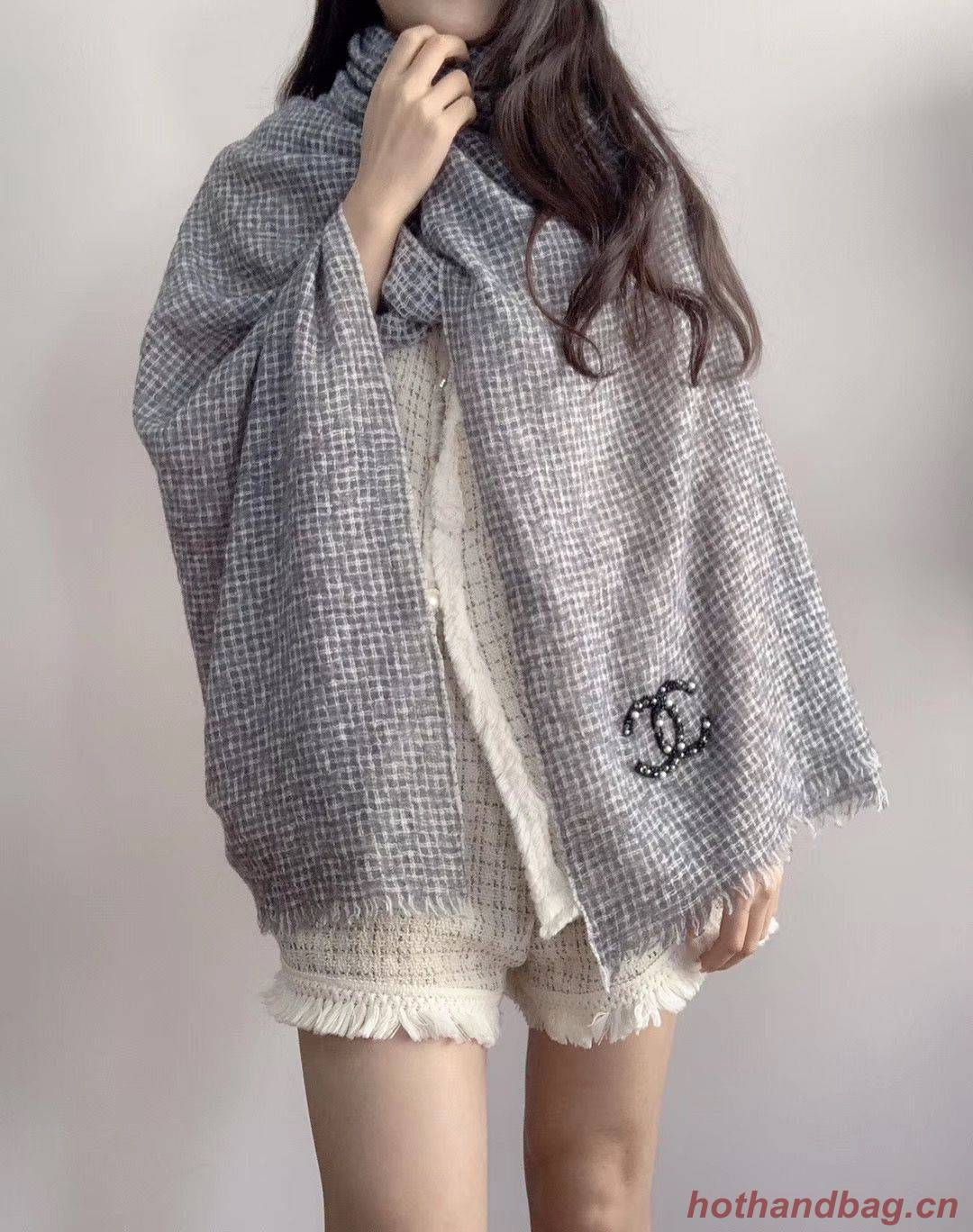 Chanel Cashmere Scarf CH11088 Chanel Cashmere Scarf CH11088