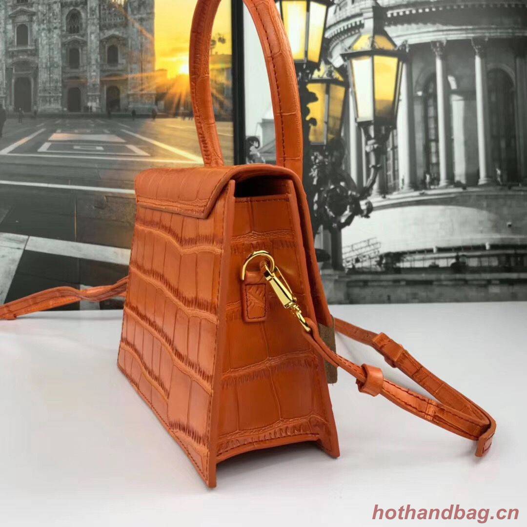 Jacquemus Original Leather Mini Top Handle Bag J8088 Orange Jacquemus Original Leather Mini Top Handle Bag J8088 Orange